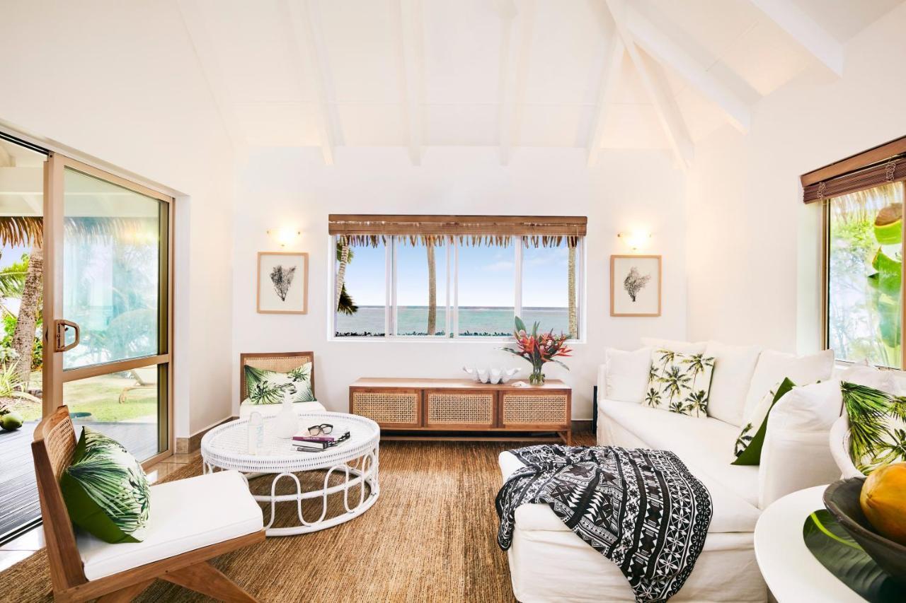 Motu Beachfront Art Villas Rarotonga Buitenkant foto